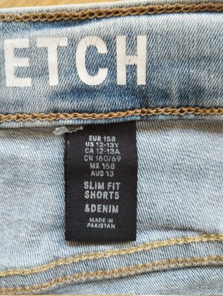 Pantalones cortos vaqueros Super Stretch