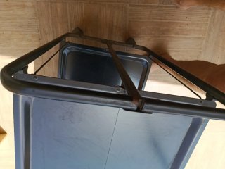 Carrito plegable cocina 2 niveles