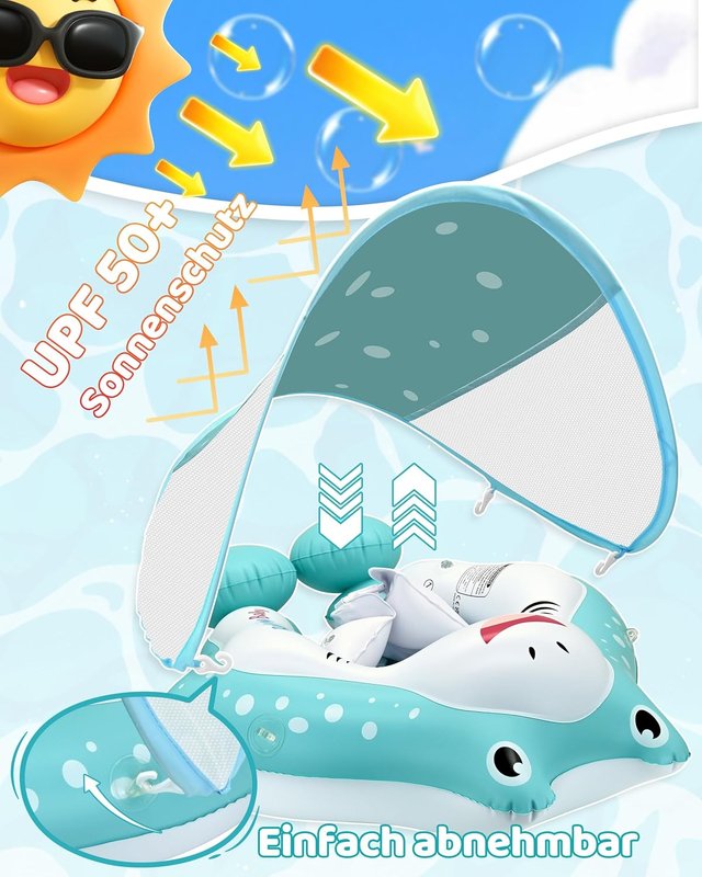 Flotador Bebé con Toldo ( L -  12-36 Meses)