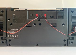 Radio Cassette-Corder. Sony. CFS-W370L