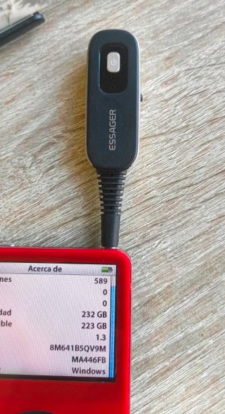 iPod Classic Rojo 256 GB