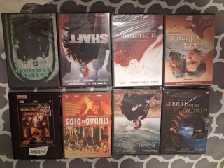 Lote 9 Blu-ray y 50 DVD Películas Varias