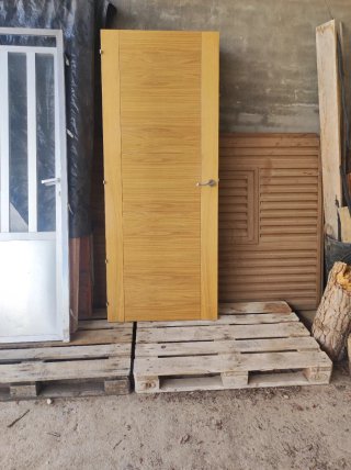 3 Puertas de Madera Maciza Interior