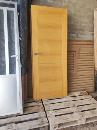 3 Puertas de Madera Maciza Interior