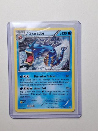 Carta Pokémon Gyarados aniversario