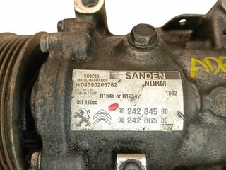 COMPRESOR AIRE ACONDICIONADO PEUGEOT 508 BH01 982