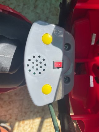 Moto a batería Feber Roja