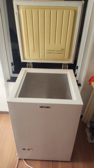 Congelador Zanussi blanco