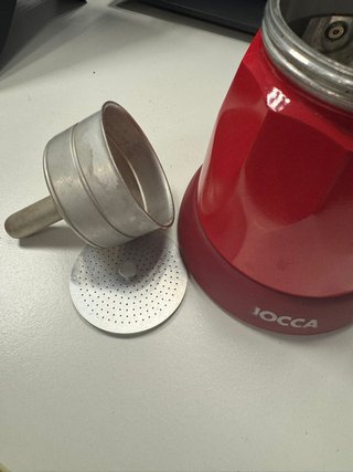 Cafetera Eléctrica Jocca Roja