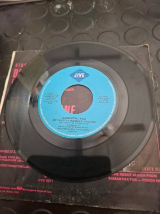 Samantha Fox Do Ya Do Ya 45 Giri