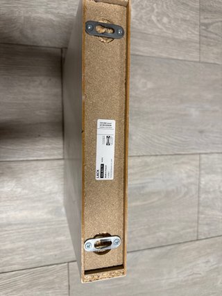 Estantería blanca de madera