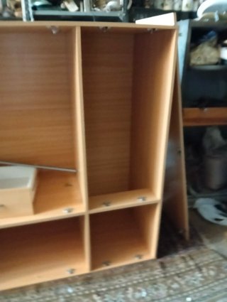 Armario ropero madera y metal