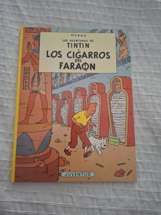 Tintín Los cigarros del Faraón