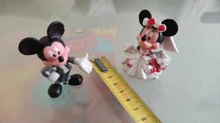 Figuras Mickey y Minnie Novios Boda