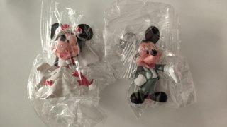 Figuras Mickey y Minnie Novios Boda