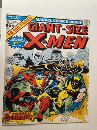 Poster X-Men Giant-Size 1 Marvel Comics