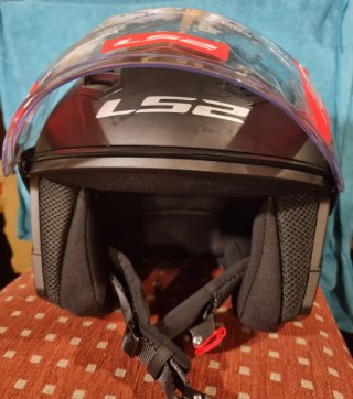 Casco LS2 Airflow II Negro Mate Talla L