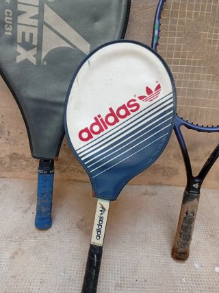 Lote 3 raquetas frontón tenis