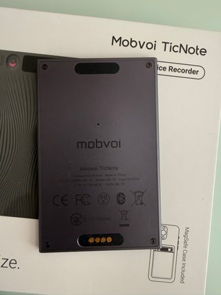 Mobvoi TicNote Registratore Vocale AI