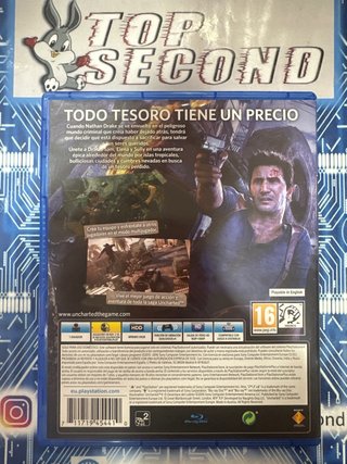 Uncharted 4: El Desenlace del Ladrón PS4