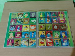 Completo Álbum Staks Shinchan + Tablero