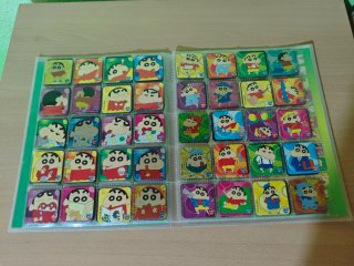 Completo Álbum Staks Shinchan + Tablero