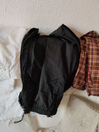 Lote 6 Pantalones Talla 44 Negro y Blanco