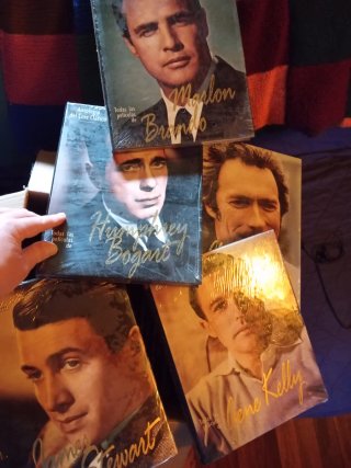 En el.plastico! Libros de cine en tapa dura.