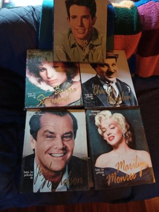 En el.plastico! Libros de cine en tapa dura.