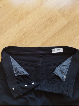 Pantalones vaqueros cortos negros