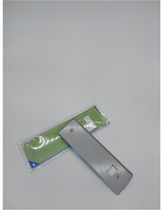 Amig - Embellecedor o Tapa de Aluminio con Acabado en Blanco per Raccoglitore di Persiane | Dimensioni: 22,2 x 6,5 cm