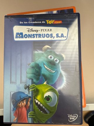 Lote 7 DVDs Películas Infantiles Animadas.