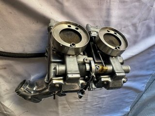 Harley Davidson evo Doble carburador tob edelbrock