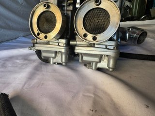 Harley Davidson evo Doble carburador tob edelbrock