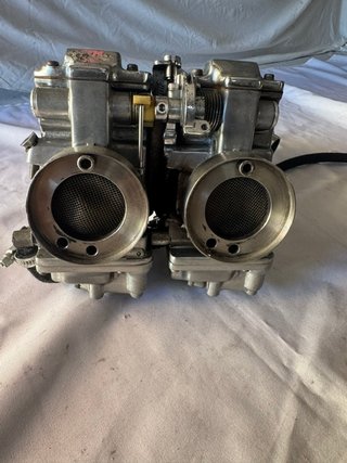 Harley Davidson evo Doble carburador tob edelbrock