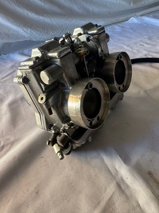Harley Davidson evo Doble carburador tob edelbrock