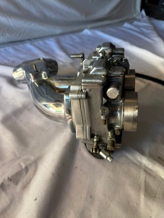 Harley Davidson evo Doble carburador tob edelbrock