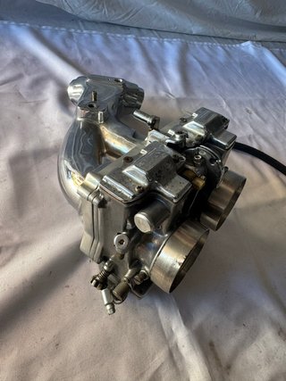 Harley Davidson evo Doble carburador tob edelbrock