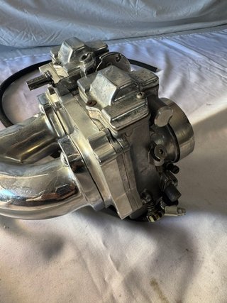 Harley Davidson evo Doble carburador tob edelbrock