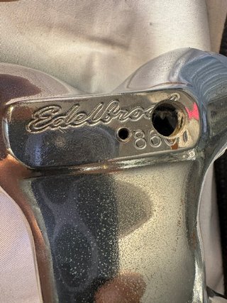 Harley Davidson evo Doble carburador tob edelbrock