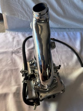 Harley Davidson evo Doble carburador tob edelbrock