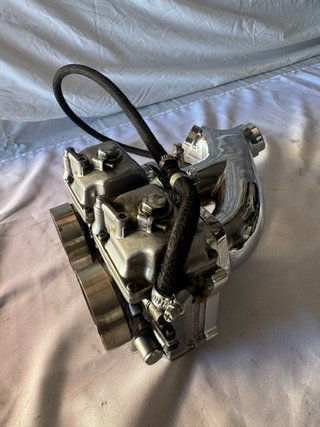 Harley Davidson evo Doble carburador tob edelbrock