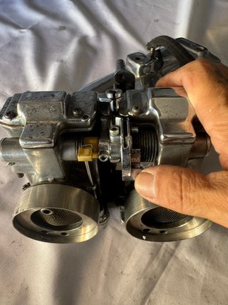 Harley Davidson evo Doble carburador tob edelbrock