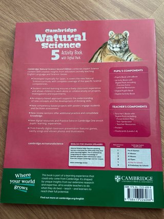 Activity Book  Ciencias Naturales 5° Primaria