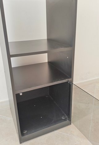 Mobile carrello Stereo anta coperchio vetro hifi