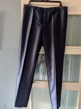 Traje de caballero azul Talla M