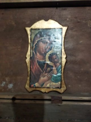 Icono religioso antiguo