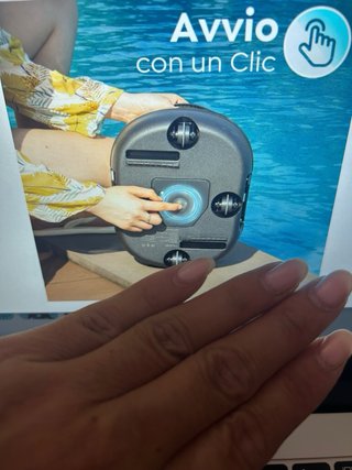 Robot pulizia piscina senza fili