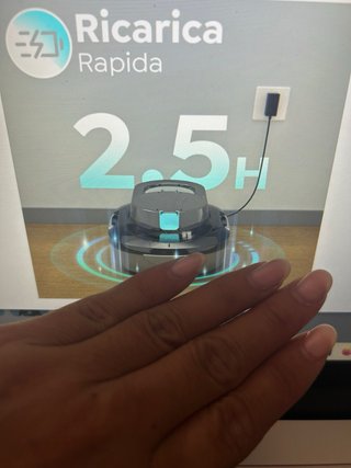 Robot pulizia piscina senza fili