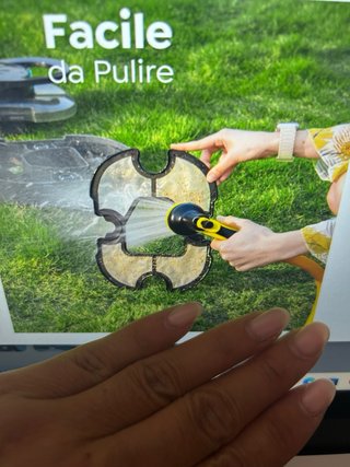 Robot pulizia piscina senza fili